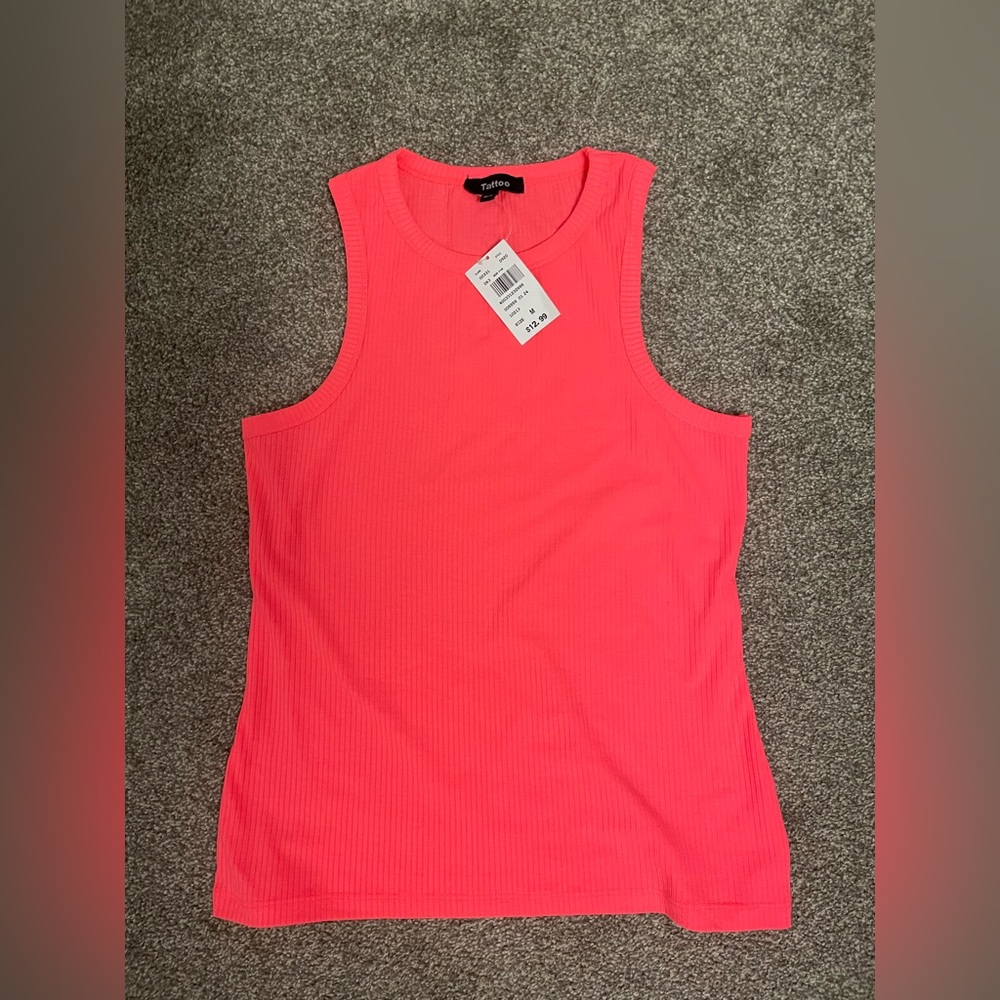 Ladies High Neck Tank
